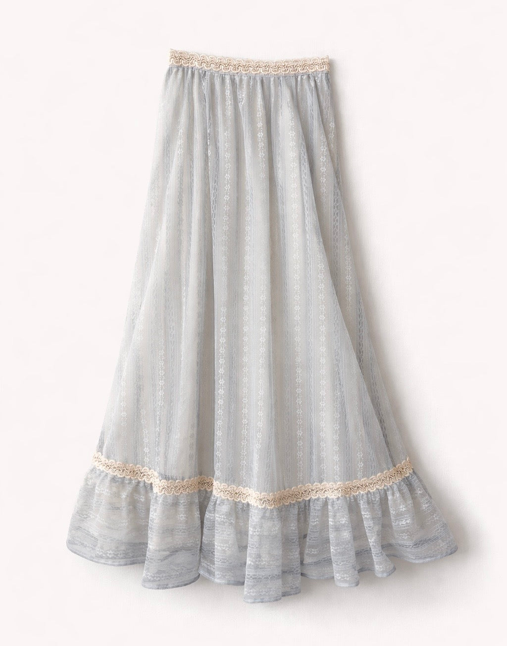 MAXI SKIRT - BABY BLUE - SMALL